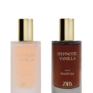 Zara Hypnotic Vanilla Hair Mist and Eau de Parfum Set - Gold and Brown
